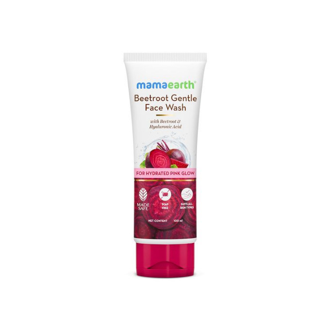 Beetroot Gentle Face Wash With Beetroot & Hyaluronic Acid - 100 ml