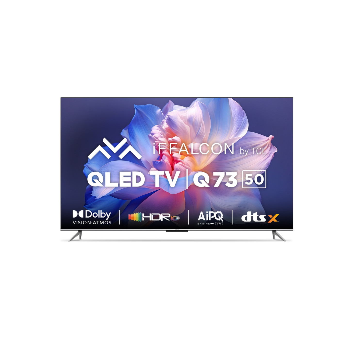 iFFALCON by TCL 126 cm (50 inch) QLED Ultra HD (4K) Smart Google TV With Dolby Atmos Vision & HDR10  (iFF50Q73)