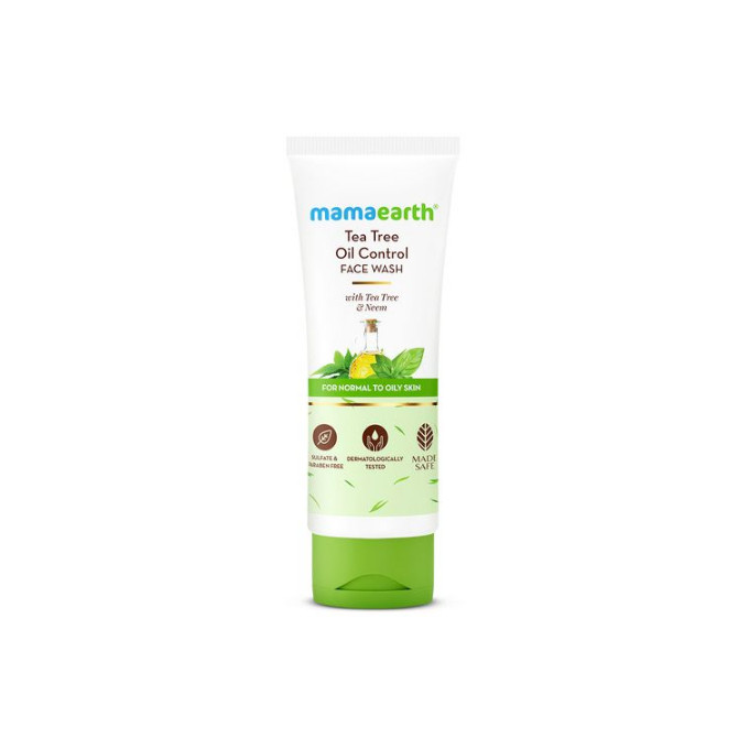 Tea Tree Oil Control Face Wash, 100ml