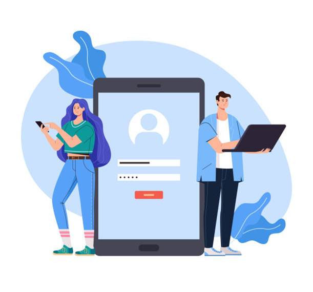 Customer Login Page Image