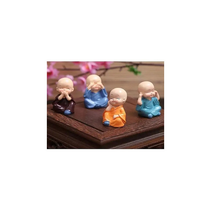Monk 4 piece set home decoration
