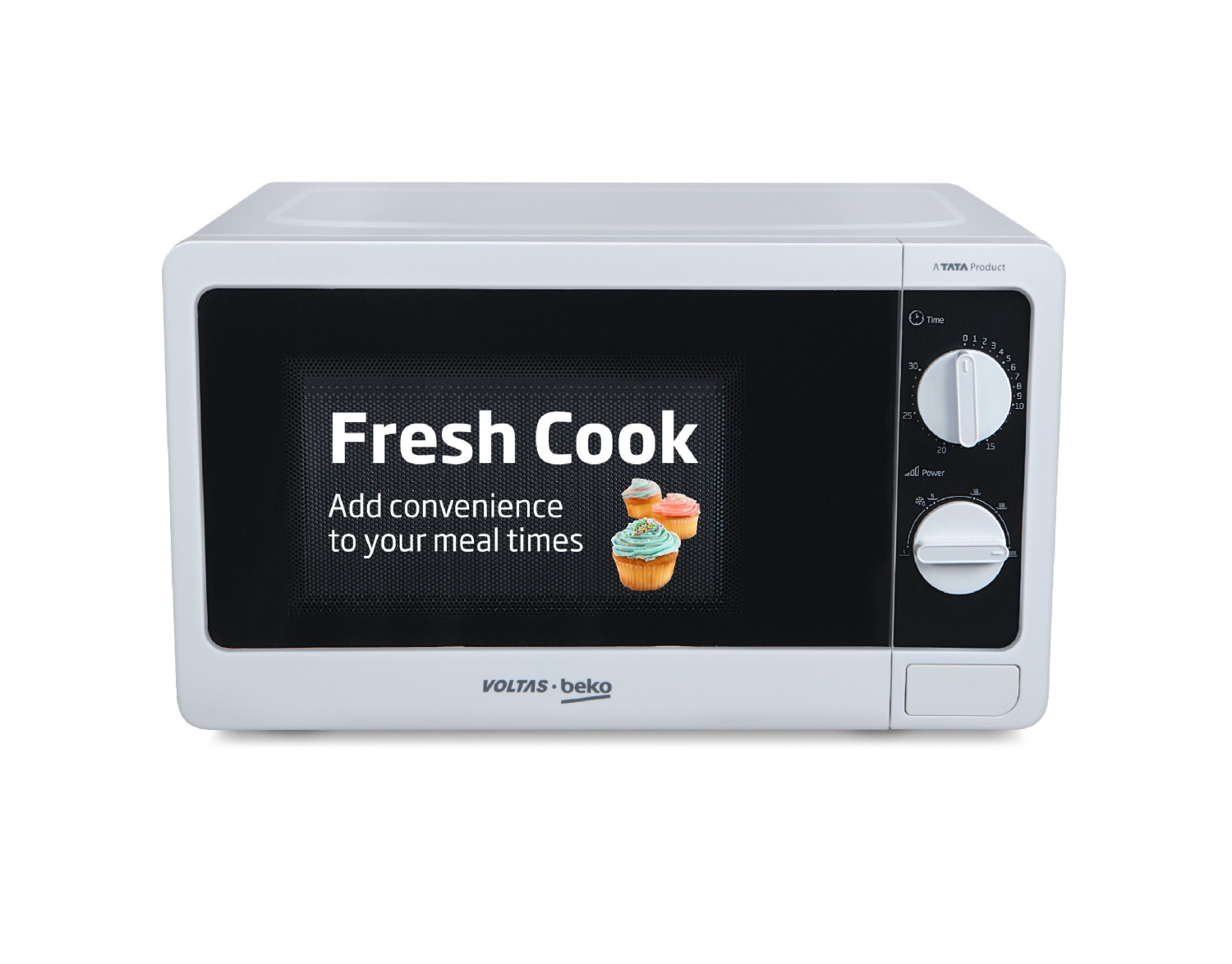 Voltas Beko 20 L Smart Solo Microwave Oven  (MS20MPW10, White)