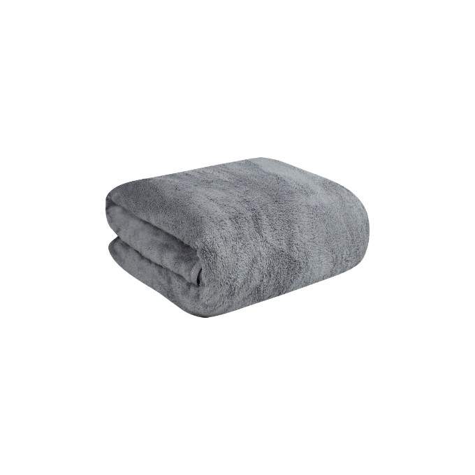 Fezora Microfiber 500 GSM Bath, Sport, Beach Towel-Grey