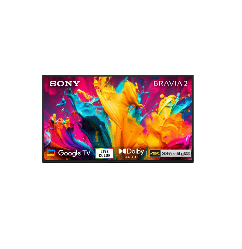 SONY Bravia 2 108 cm (43 inch) Ultra HD (4K) LED Smart Google TV 2024 Edition  (K-43S20B)